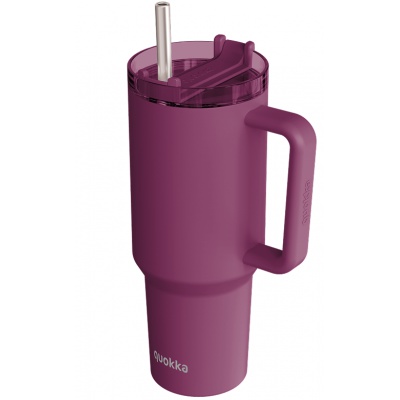 Nerezový termopohár Quokka Stream Burgundy 1200 ml