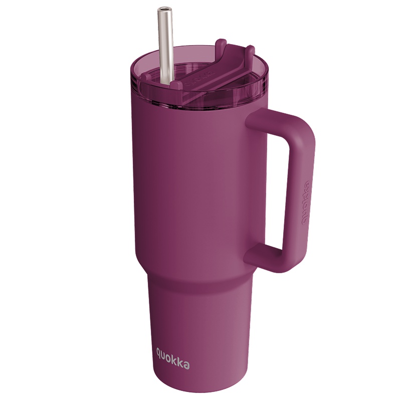 Nerezový termopohár Quokka Stream Burgundy 1200 ml