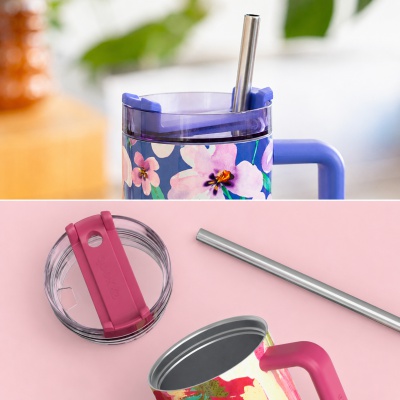 Nerezový termopohár Quokka Stream Amethyst Purple 1200 ml