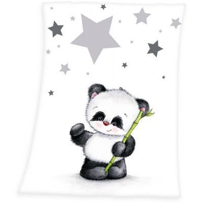 Detská deka Herding babybest Panda 75x100 cm | ZdenkaTri