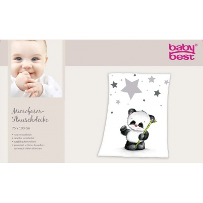 Detská deka Herding babybest Panda 75x100 cm | ZdenkaTri