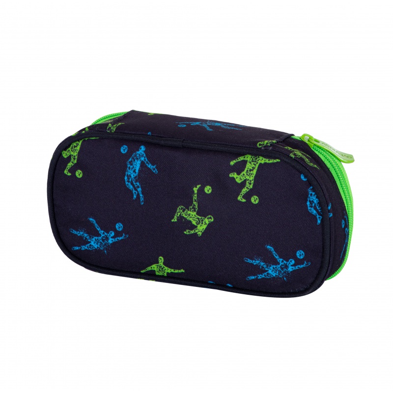 Jednokomorový penál / pouzdro AstraBAG FOOTBALL MOTION, AC6, 505023045