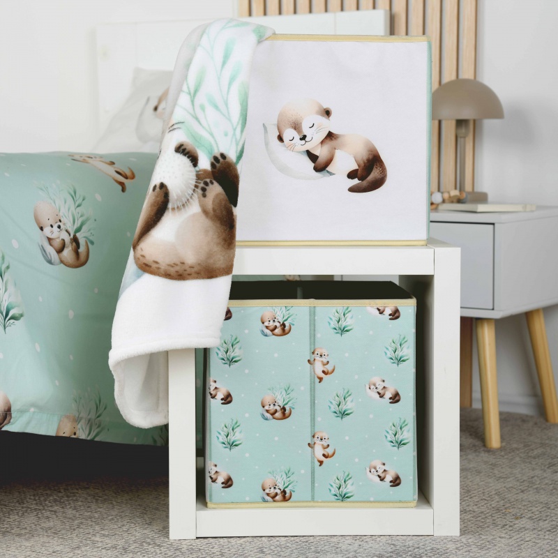 Skladací úložný box babybest Malá vydra 30x30x30 | ZdenkaTri