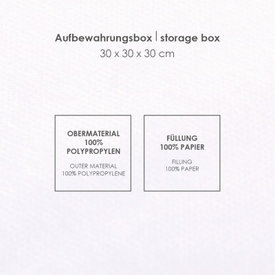 Skladací úložný box babybest Malá vydra 30x30x30 | ZdenkaTri