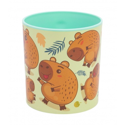 Detský plastový hrnček Capibara Stor 390 ml | 20104