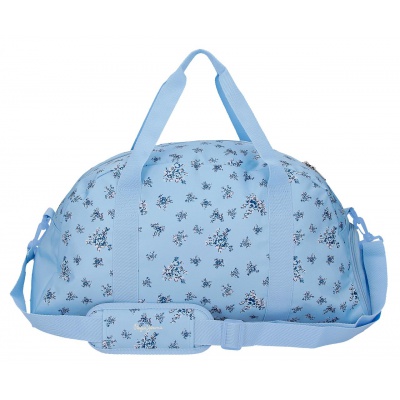 Cestovná taška Pepe Jeans Olivia svetlomodrá 55 cm