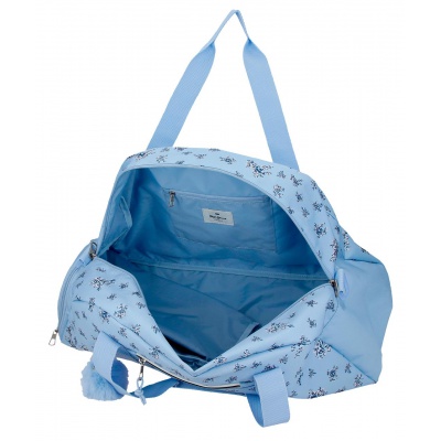 Cestovná taška Pepe Jeans Olivia svetlomodrá 55 cm