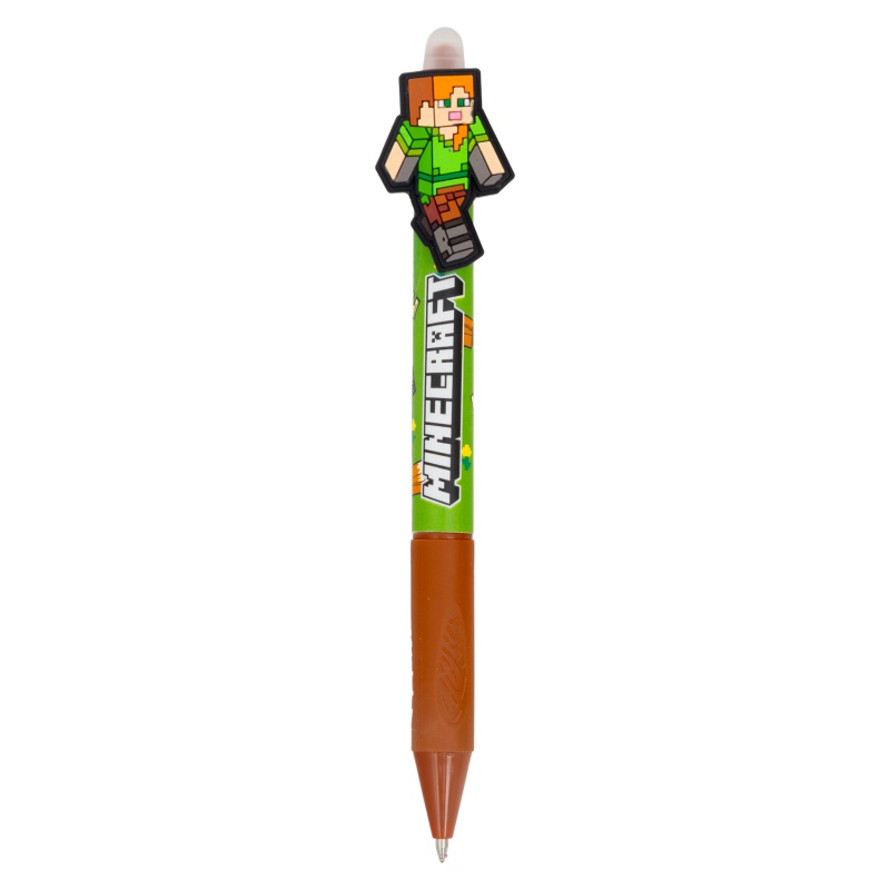 Gumovacie pero Minecraft s protišmykovým úchopom