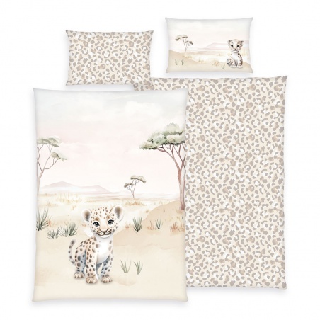 Detské obliečky Herding babybest Malý leopard 100x135 cm