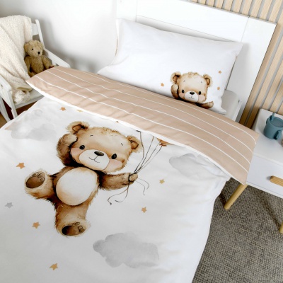 Detské obliečky Herding babybest Balónik Teddy 100x135 cm
