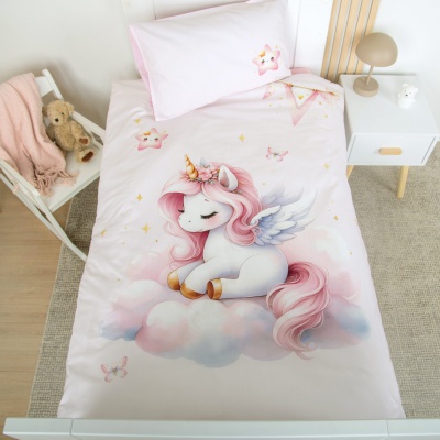Detské obliečky Herding babybest Jednorožec 100x135 cm