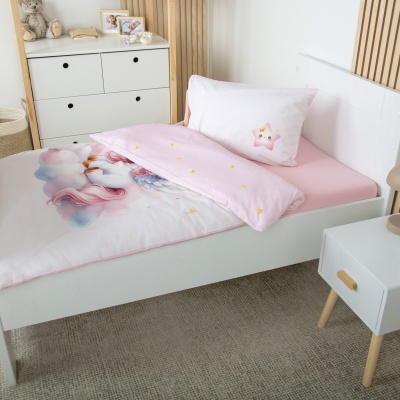 Detské obliečky Herding babybest Jednorožec 100x135 cm