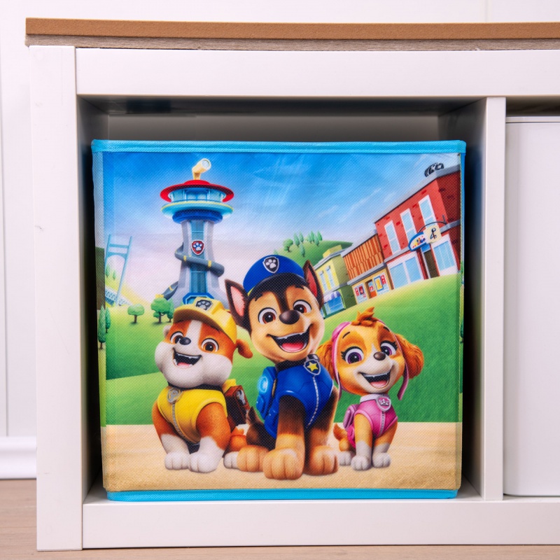 Skládací box na hračky Paw Patrol Chase Marshall 30x30x30 cm