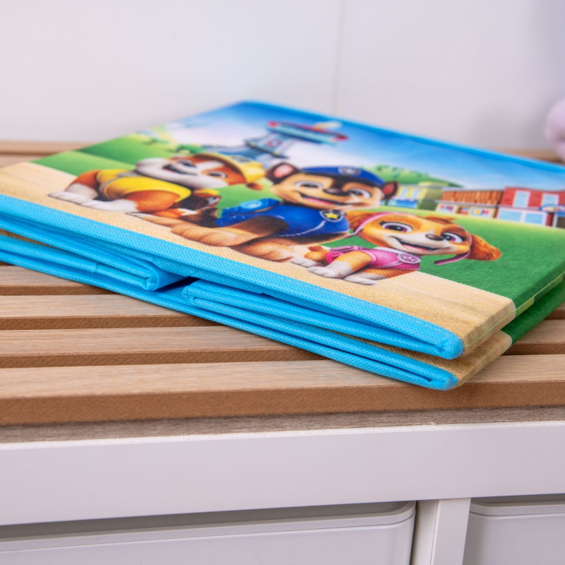 Skládací box na hračky Paw Patrol Chase Marshall 30x30x30 cm