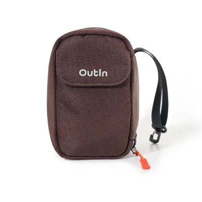 Pouzdro na kávové kapsle Outin Gear Pouch na 12 kapslí, Amber Brown