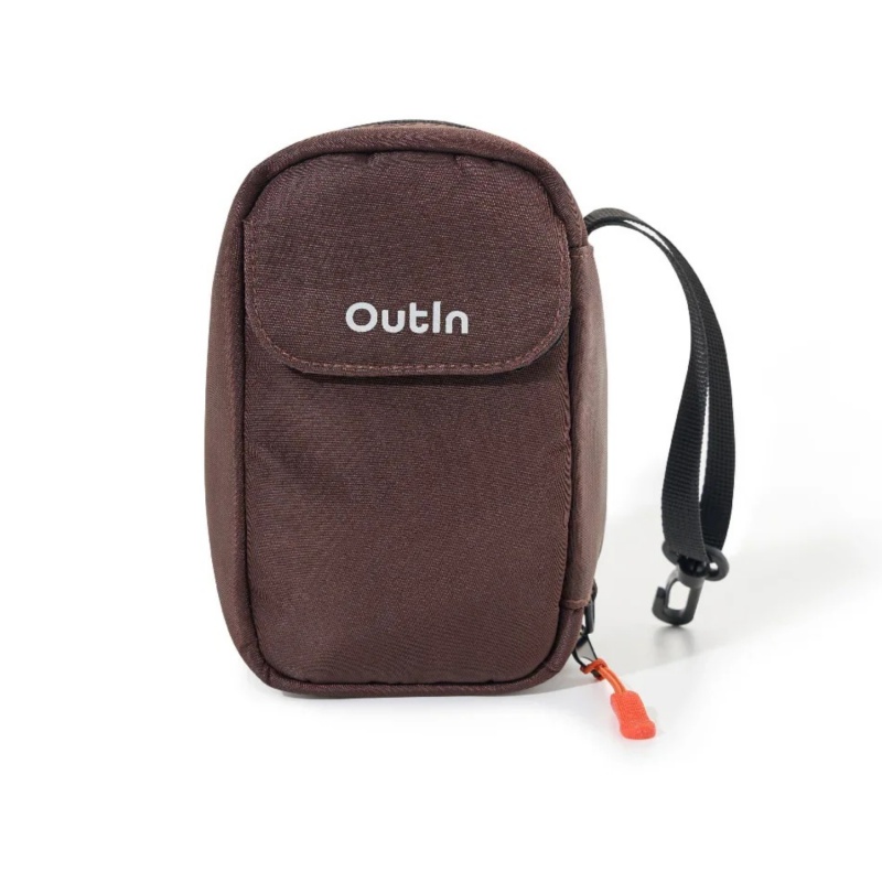 Puzdro na kávové kapsule Outin Gear Pouch na 12 kapsúl, Amber Brown