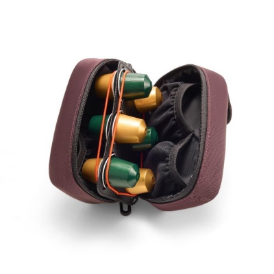 Pouzdro na kávové kapsle Outin Gear Pouch na 12 kapslí, Amber Brown