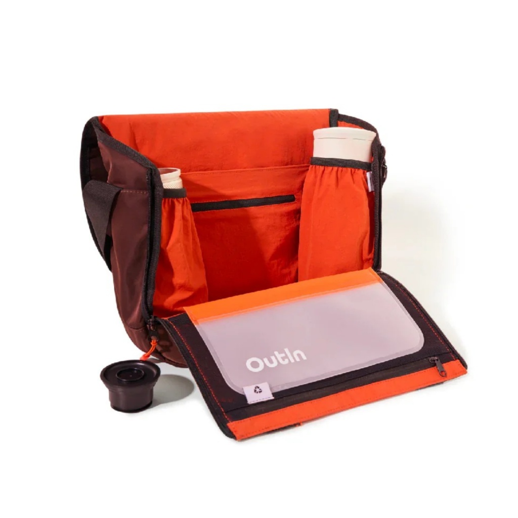 Taška na prenosný kávovar Outin Nano a Mino, crossbody Flex Messenger