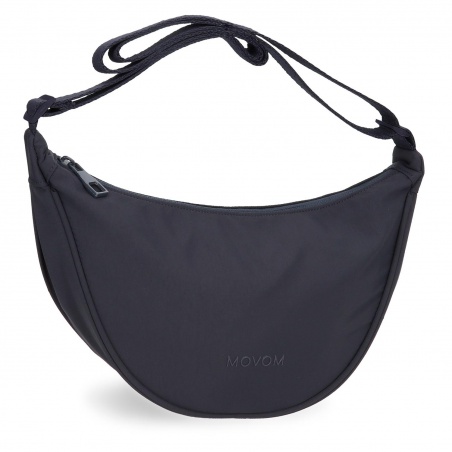 Crossbody kabelka Movom Newark modrá polmesiac 32 x 17 x 9 cm
