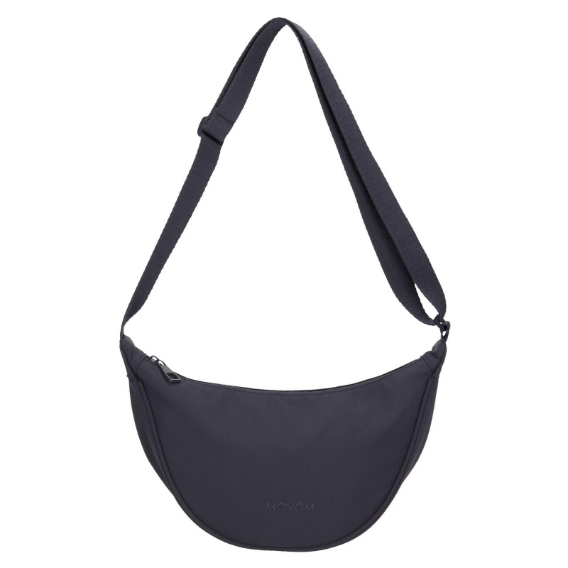 Crossbody kabelka Movom Newark modrá polmesiac 32 x 17 x 9 cm