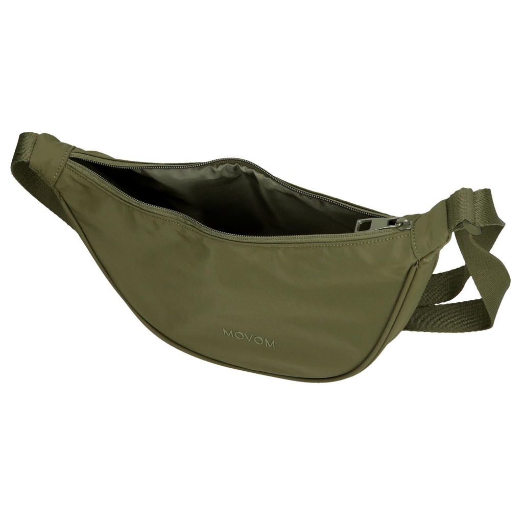 Crossbody kabelka Movom Newark zelená polmesiac 32 x 17 x 9 cm