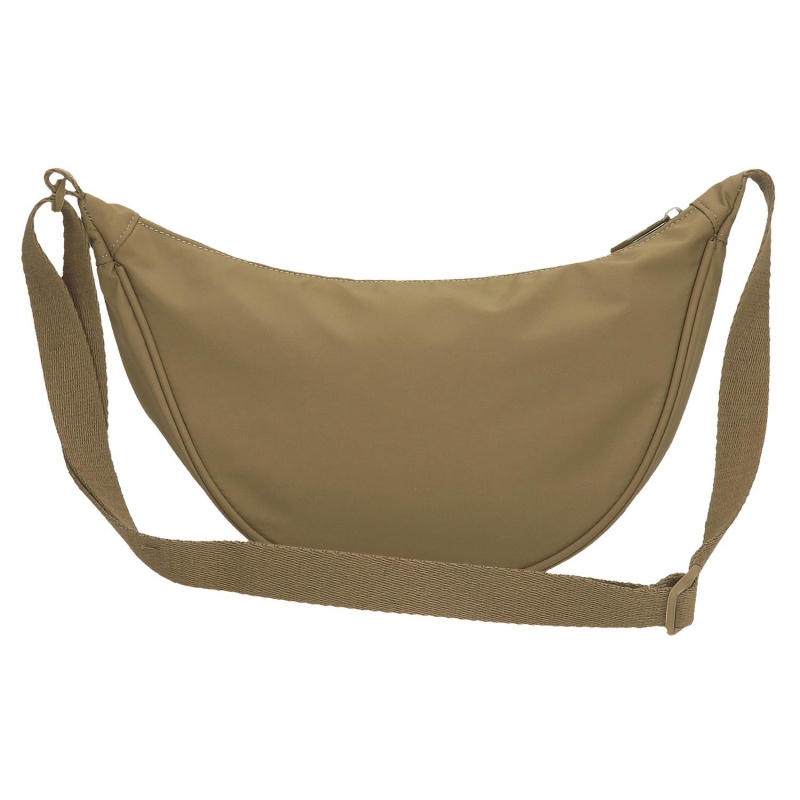 Crossbody kabelka Movom Newark béžová polmesiac 32 x 17 x 9 cm