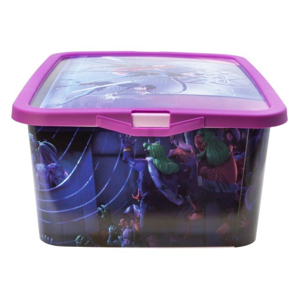 Úložný box na hračky KPop Demon Hunters 13 l s vekom do izby