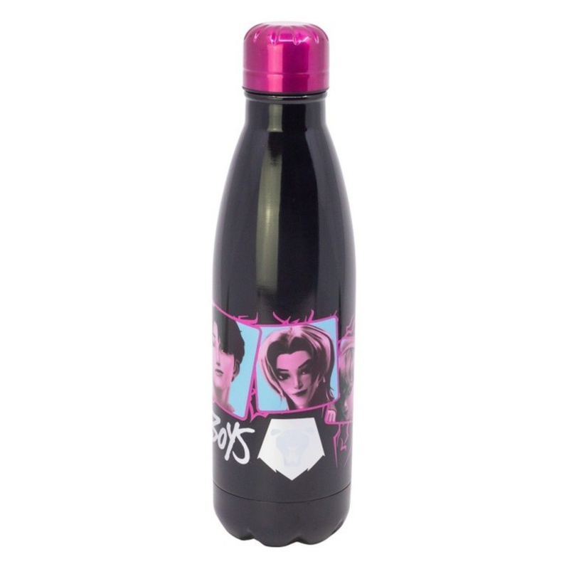 Nerezová láhev na vodu KPop Demon Hunters 780 ml Saja Boys černá