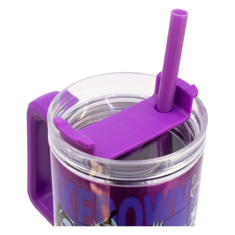 Termopohár s brčkem KPop Demon Hunters 920 ml XL nerezový
