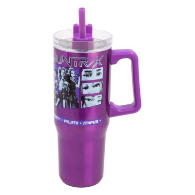 Termopohár so slamkou KPop Demon Hunters 920 ml XL nerezový