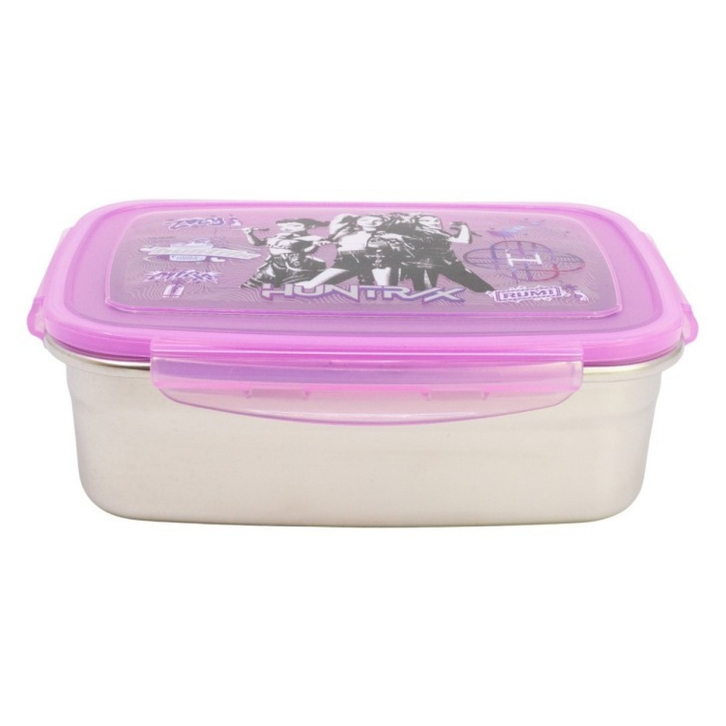 Nerezový box na desiatu KPop Demon Hunters 1090 ml hermetický