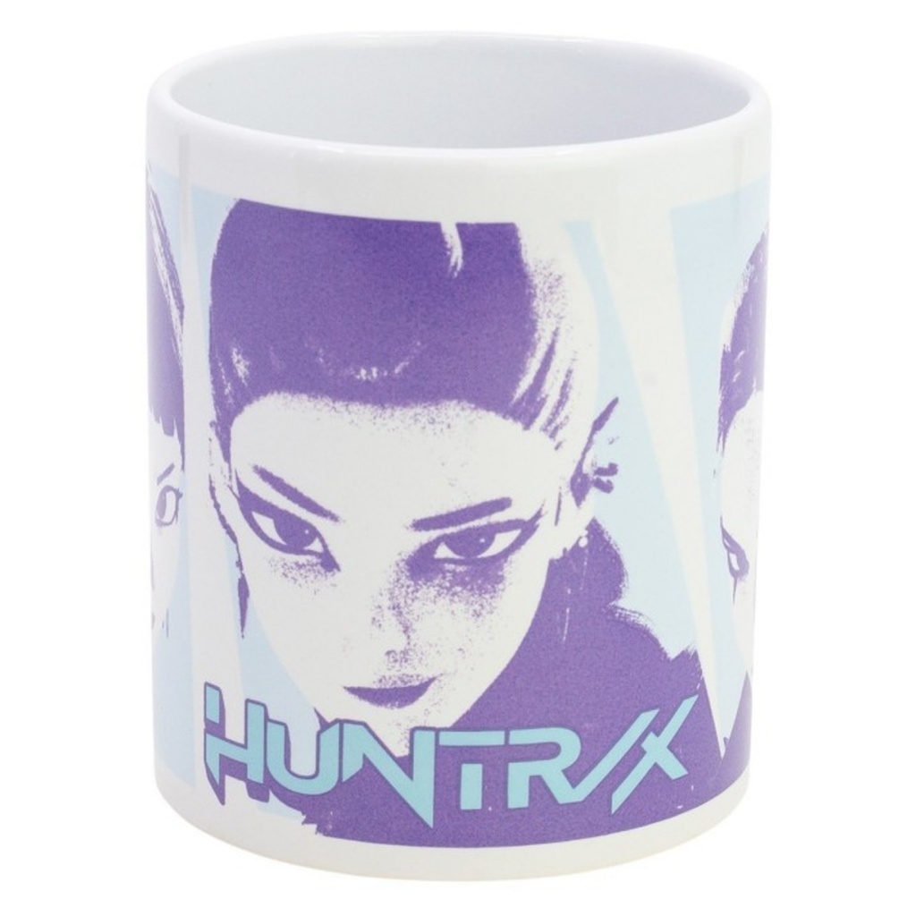 Keramický hrnek KPop Demon Hunters Huntrix o objemu 325 ml je milý dárek pro fanynky oblíbeného filmu. Fialovo-modrý potisk
