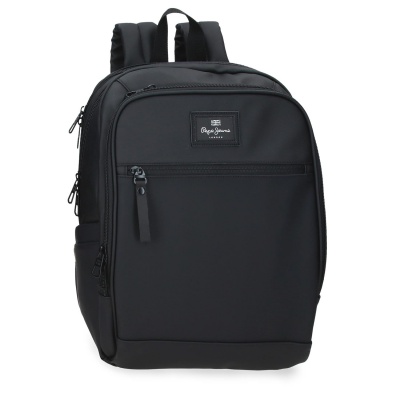 Batoh na notebook 13,3" Pepe Jeans Dudley černý 37 cm do práce
