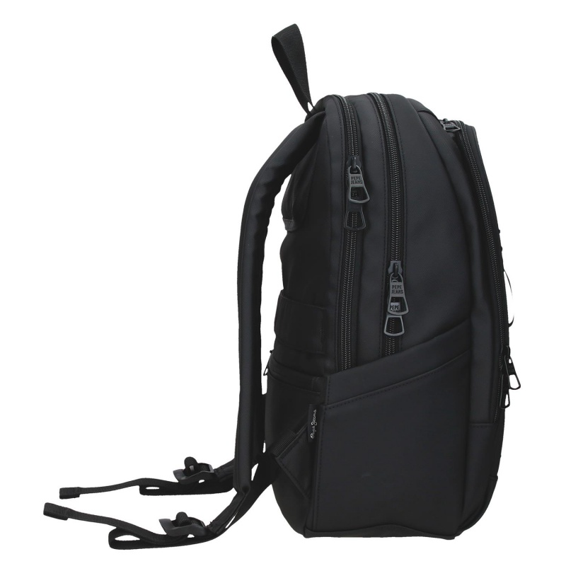 Batoh na notebook 13,3" Pepe Jeans Dudley čierny 37 cm do práce