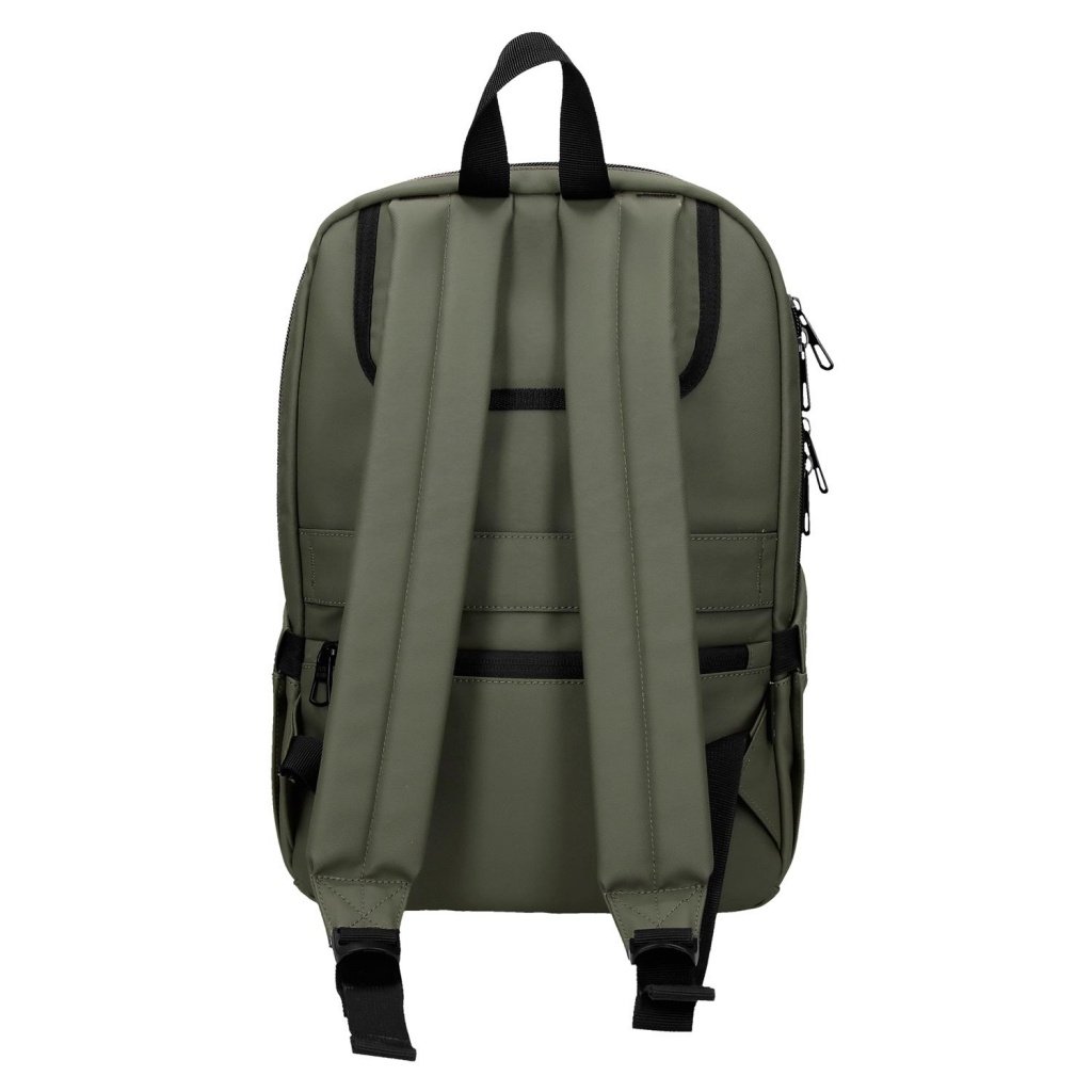 Batoh na notebook 13,3" Pepe Jeans Dudley zelený 37 cm do práce