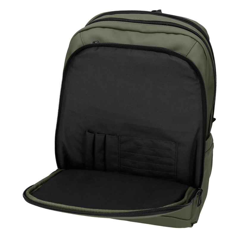 Batoh na notebook 13,3" Pepe Jeans Dudley zelený 37 cm do práce