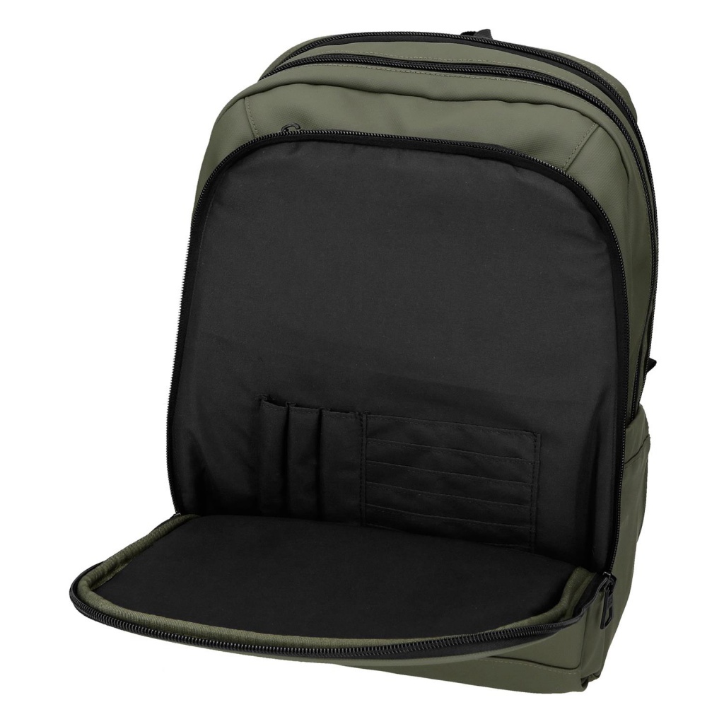 Batoh na notebook 13,3" Pepe Jeans Dudley zelený 37 cm do práce
