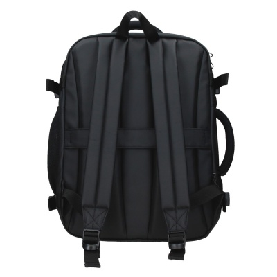 Cestovný batoh do lietadla Pepe Jeans Dudley čierny 24 l notebook 15,6"