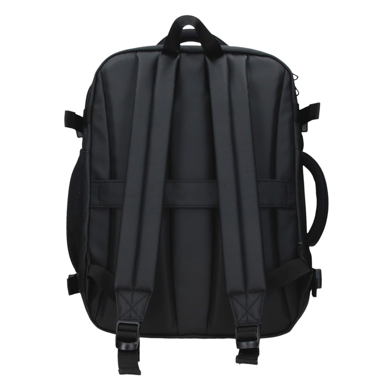 Cestovný batoh do lietadla Pepe Jeans Dudley čierny 24 l notebook 15,6"