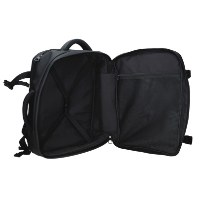 Cestovní batoh do letadla Pepe Jeans Dudley černý 24 l notebook 15,6"