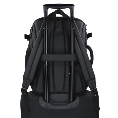 Cestovní batoh do letadla Pepe Jeans Dudley černý 24 l notebook 15,6"