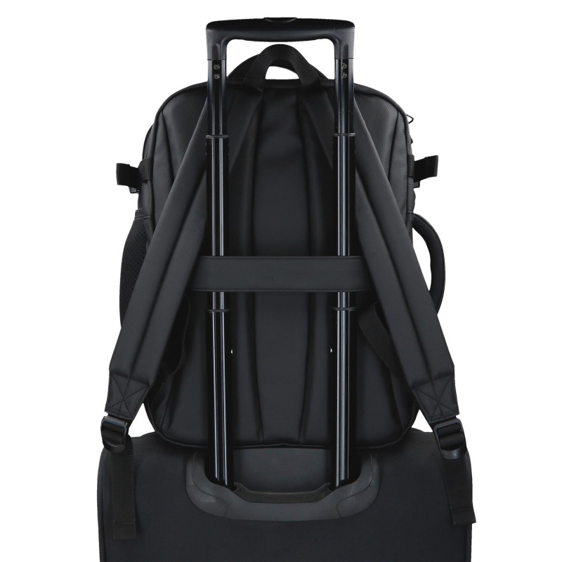 Cestovní batoh do letadla Pepe Jeans Dudley černý 24 l notebook 15,6"