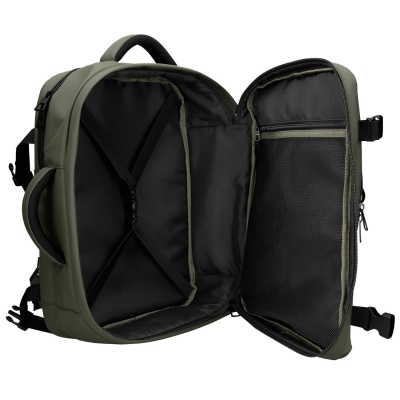 Cestovní batoh do letadla Pepe Jeans Dudley zelený 24 l notebook 15,6"