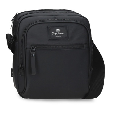 Pánska crossbody taška na tablet 12" Pepe Jeans Dudley čierna