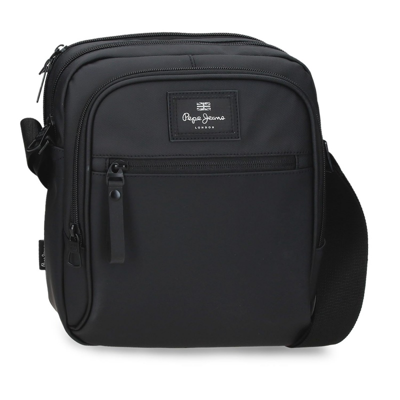 Pánska crossbody taška na tablet 12" Pepe Jeans Dudley čierna