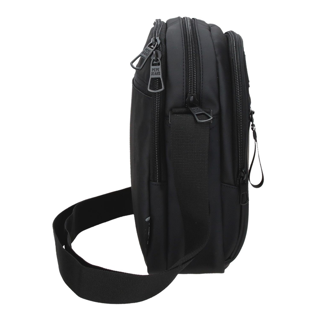 Pánska crossbody taška na tablet 12" Pepe Jeans Dudley čierna