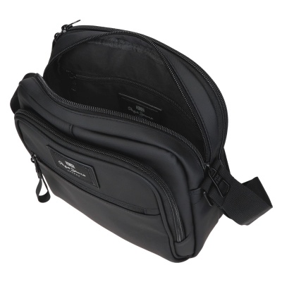 Pánska crossbody taška na tablet 12" Pepe Jeans Dudley čierna