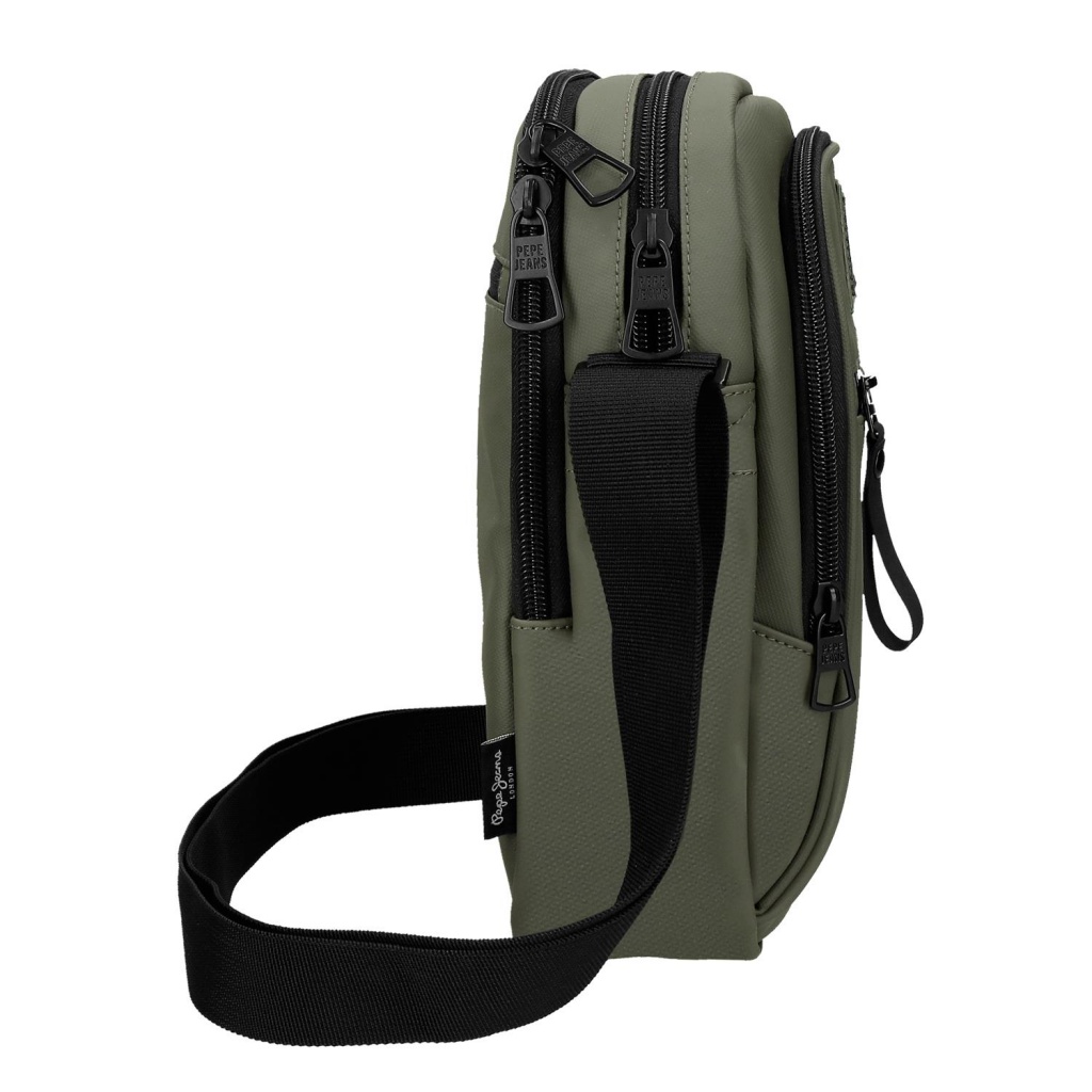 Pánska crossbody taška na tablet 12" Pepe Jeans Dudley zelená