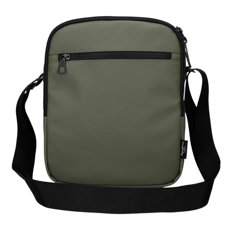 Pánska crossbody taška na tablet 12" Pepe Jeans Dudley zelená
