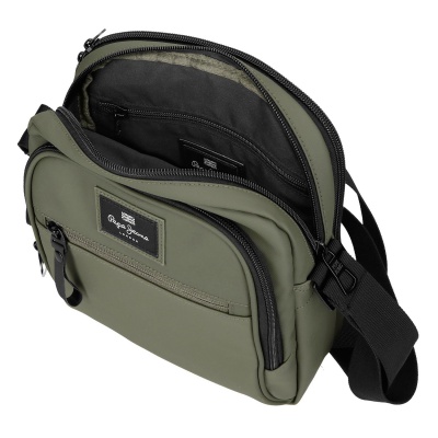 Pánska crossbody taška na tablet 12" Pepe Jeans Dudley zelená